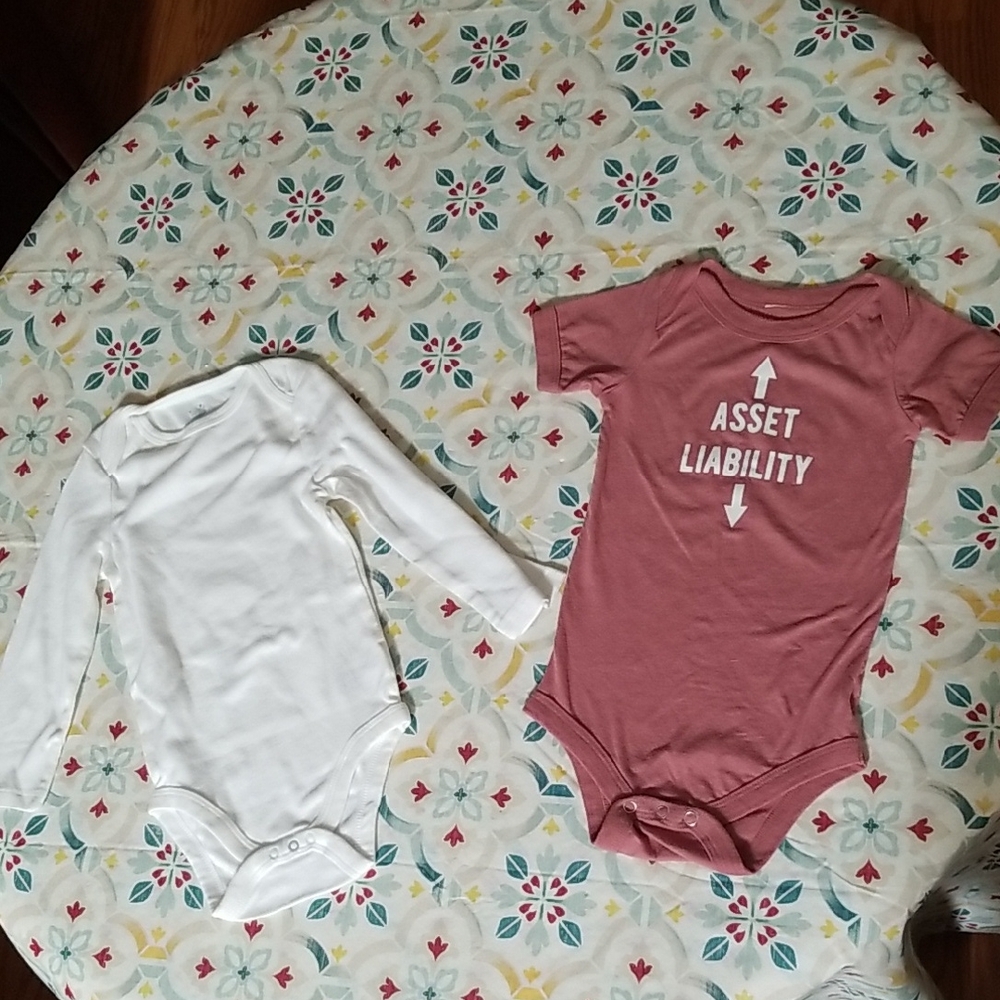❣5 for $25 Sale❣Bundle Of Two Soft Onesies - Size 24 Months